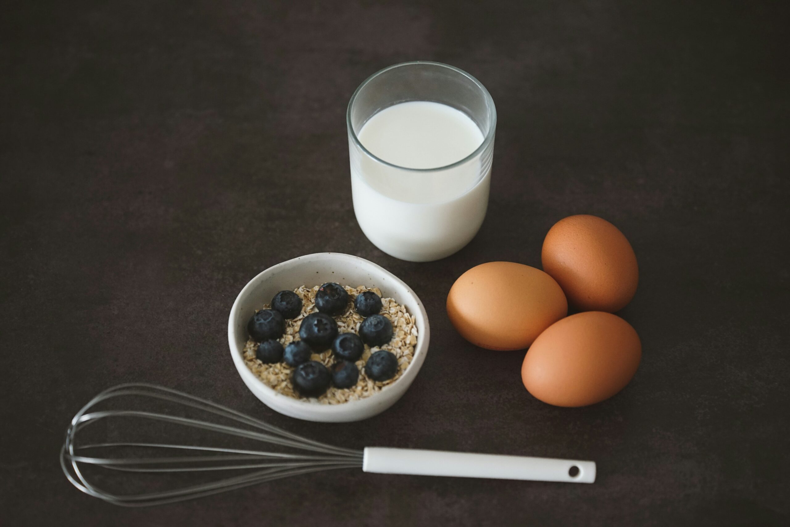 Photo of ingredients laid out on a counter ready for cooking