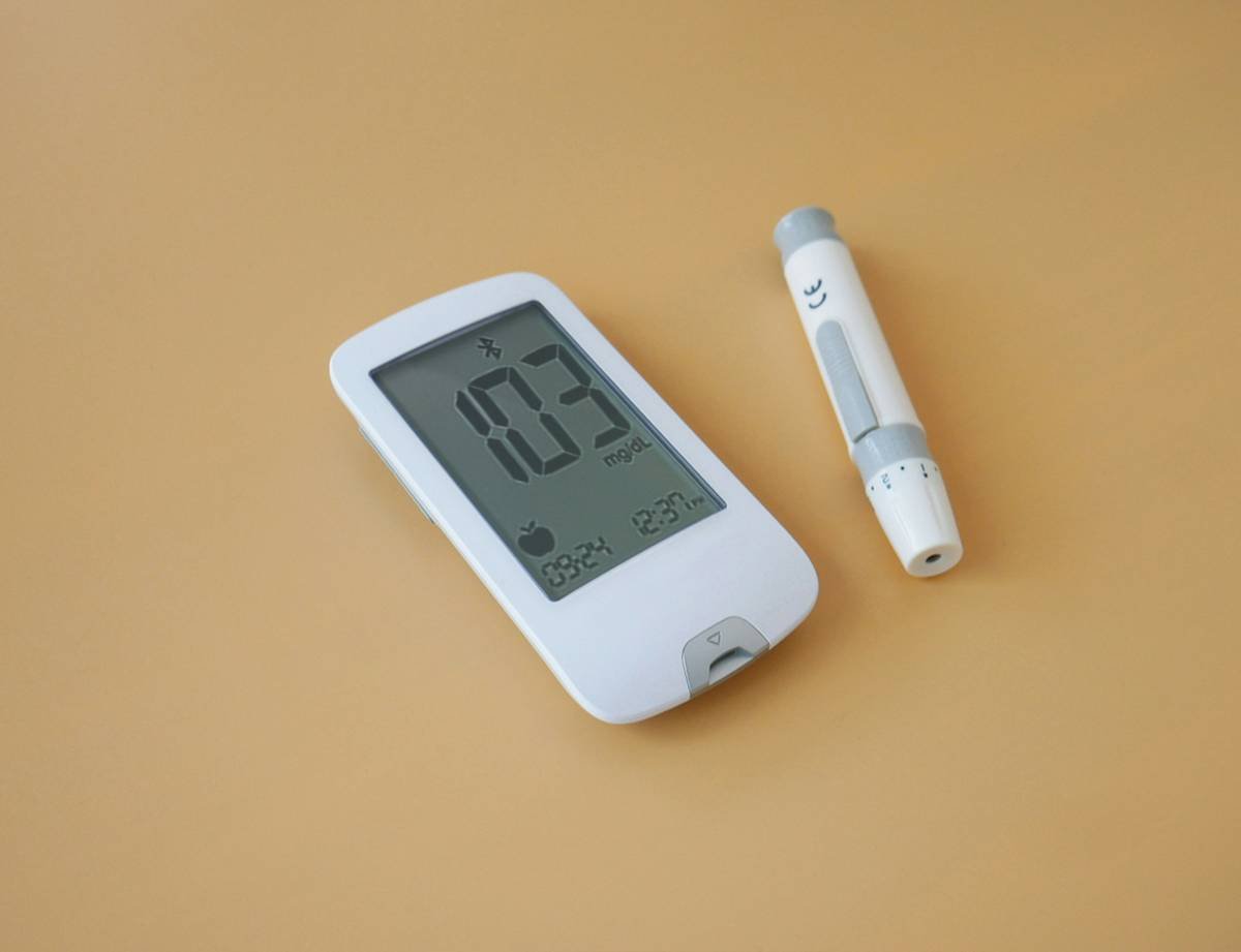a thermometer and a thermometer on a table